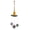 B, variant on A Floating Fountain Bird Feeder For Garden Decor Glass Material Hanging Design For Outdoor Use Bird Feeder