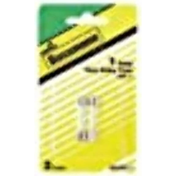 2-Pack 15A Type MDL Glass Tube Fuse