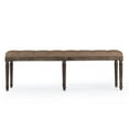 thumbnail image 2 of Zentique CFH034-3 E271 A006 Louie Tufted Bench- Copper Linen - 54 x 19 x 16 in., 2 of 2