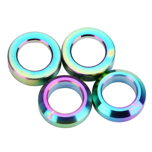 4Pcs/Lot Vélo Frein Rondelle de Vis Entretoise TC4 Frein Étrier Fixe Joint Entretoise pour Vélo de Montagne
