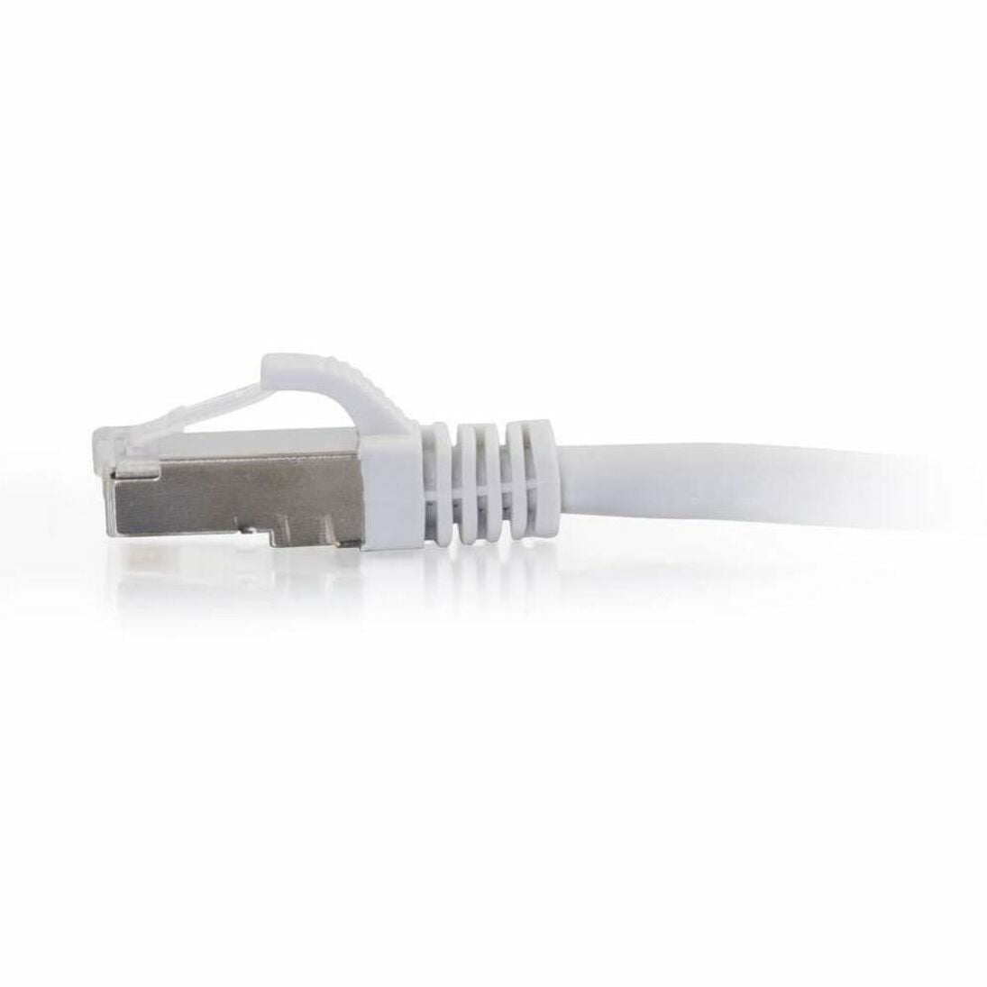 C2G 8ft Cat6 Snagless Shielded (STP)Ethernet Network Patch Cable - White - patch cable - 8 ft - white