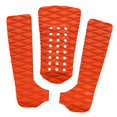 thumbnail image 1 of Tabla de surf de 3 piezas, tapete de trasera, agarre de cubierta, tabla de remo naranja Sunnimix Almohadilla de tracción para tabla de surf, 1 of 8