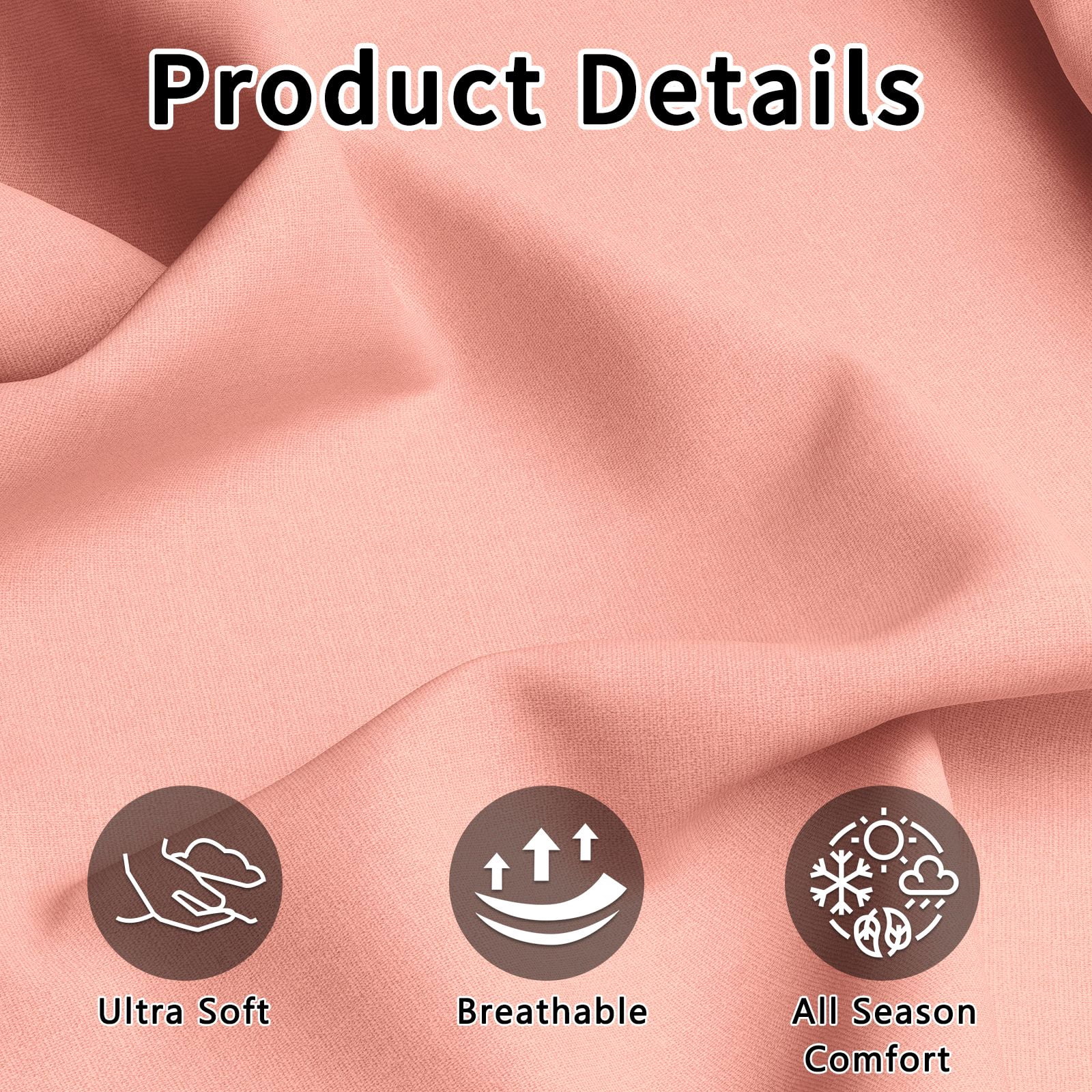 4Pcs Ultra-Soft 85g Sheet and Pillowcase Set, Soft Solid Color, Machine Washable, Suitable For All Seasons, Christmas Comfortable Bedding Set, Available For Single, Double, King, and Queen Beds