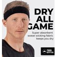 thumbnail image 3 of Sweatbands For Men Women - Soft Cotton Terry Cloth Head Sweat Bands, 3 of 5