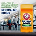 thumbnail image 4 of ARM & HAMMER ULTRA MAX Deodorant- Fresh-  Solid Wide Stick - 2.6oz, 4 of 12
