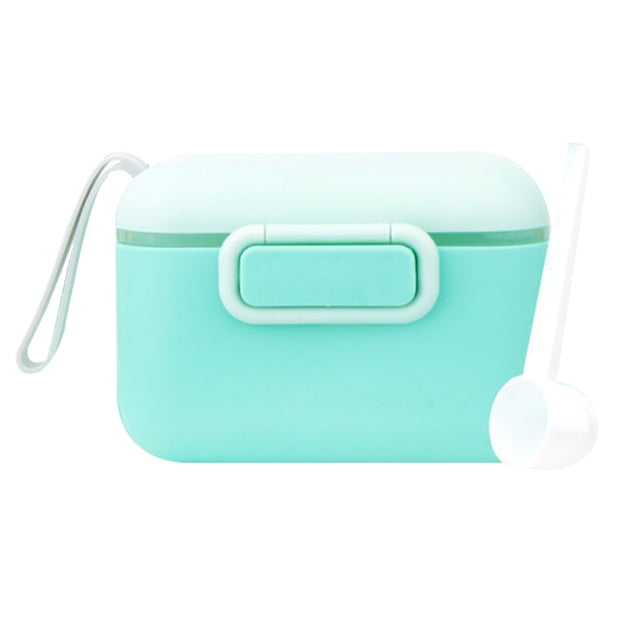 Hukapapa Dispensador de fórmula infantil Contenedor de fórmula de viaje portátil Contenedor de almacenamiento de refrigerios de frutas dulces con cuchara y niveladorestilo: estilo4;