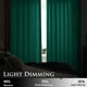 thumbnail image 5 of Cortinas StanGh de terciopelo verde esmeralda, 260 x 260 cm, 2 paneles, 5 of 7