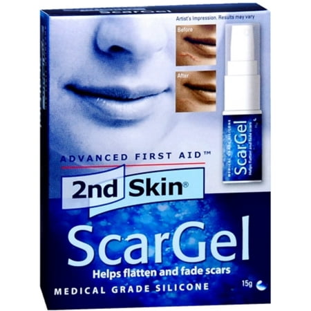 2nd Skin Scar Gel 15 g (Pack of 3) (Best Acog For Scar 17)