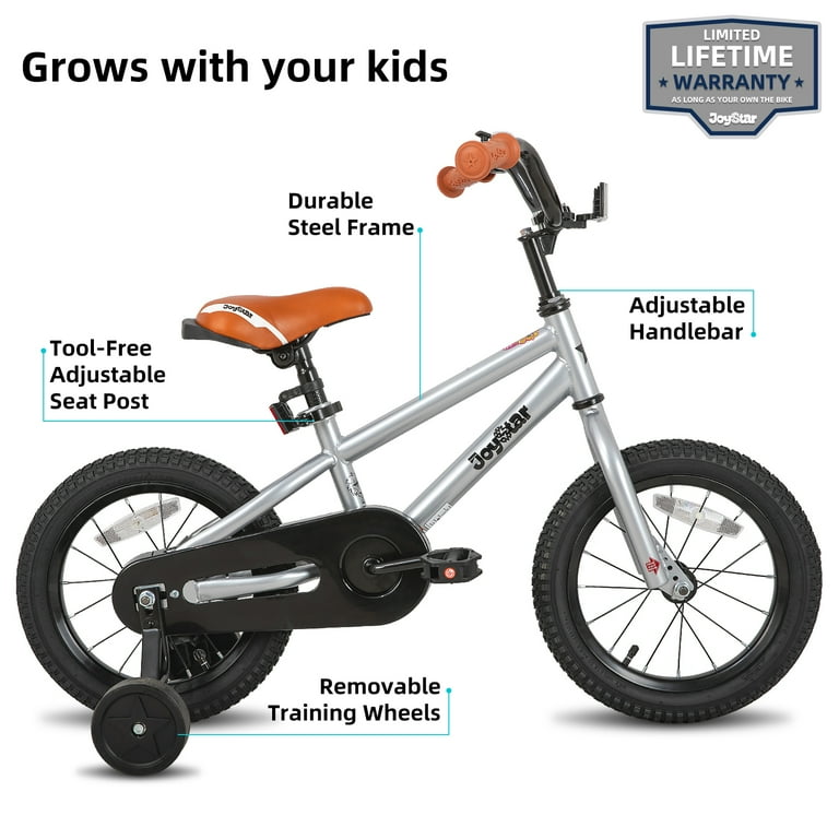 JOYSTAR Kids Bike for Ages 2 12 Years Old Boys Girls 12 20 Inch BMX Style Kid s Bikes with Training Wheels Children Bicycle for Kids and Toddler