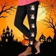 thumbnail image 2 of Edvintorg Women's Leggings Plus Size Fashion Halloween Printed High Waisted Stretch Yoga Pants Fall Winter Clothes Women S-3XL Black, 2 of 5