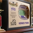 thumbnail image 2 of TCU Horned Frogs 25.5'' x 19.5'' 25-Layer StadiumViews 3D Wall Art, 2 of 5