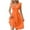 2-orange dresses for women, variant on UPPADA Womens Summer V-Neck Ruffle Cap Sleeve Dress Casual Shift Mini Dress Summer Dresses A Line Smock Short Dress Green,L