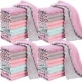 thumbnail image 1 of Super Absorbent Microfiber Towel Kitchen Cleaning Cloth Non-stick Oil Dishcloths Double Layer Washing Cloths Rags Scouring Pads Random Color 5PCS, 1 of 6