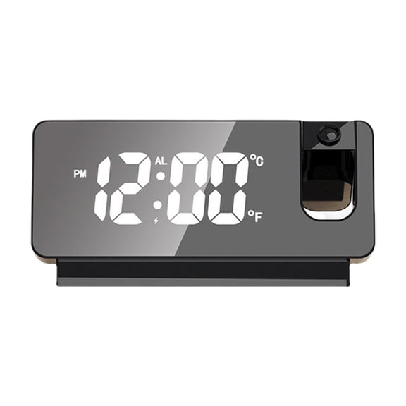 Digital Alarm Clocks with Multifunctional Led Electronic Display, Large 17.3-Inch Wall Clock for Living Room, Temperature Humidity Digital Wall Clock