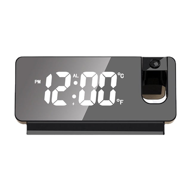 Horloge Murale Numérique Horloge Murale de Salon de 17,3 Pouces avec Horloge Électronique Led Multifonctionnelle Réveil Grande Taille Horloge de Température et d'Humidité Grande Horloge Murale
