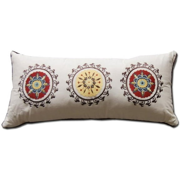 Global Trends Alta Decorative Neck Roll Bed Pillow