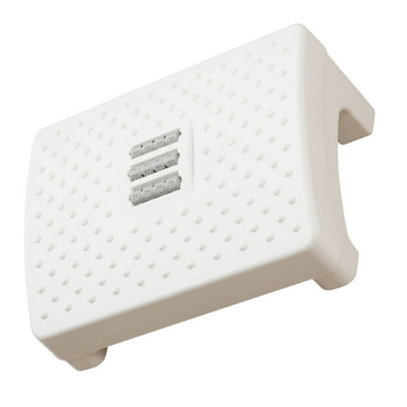 Homoyoyo White Plastic Office Footstool with Comfortable Massage , Foot Rest Stool for Home and Work