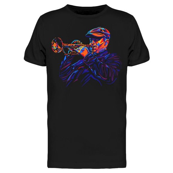 Musician Playing Trumper Tee Men's -Image by Shutterstock