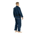 thumbnail image 5 of Fuji Suparaito Superlite Brazilian Jiu Jitsu Gi - Navy Blue (A5), 5 of 8