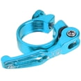 thumbnail image 2 of 31,8 mm asiento de bicicleta clip de aleación de aluminio liberación rápida camino de montaña asiento de bicicleta clip azul, 2 of 10