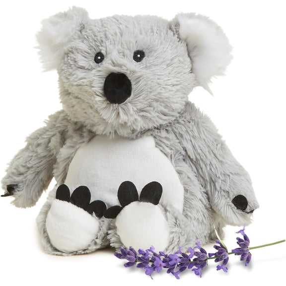warmies 13” Koala Stuffed Animal, Microwavable Heated Plushies and Weighted Soft Plush Toys