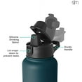 thumbnail image 2 of Simple Modern Reusable Tritan Summit Water Bottle with Silicone Straw Lid | 128 fl oz, 2 of 3
