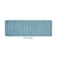 thumbnail image 4 of Better Trends Christa Polyester Bath Rug, 18" x 54" Rectangle, Aqua, 4 of 6