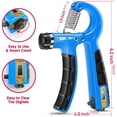thumbnail image 2 of Kit de fortalecimiento de agarre manual FitBeast de 5 piezas, ajustable, 2 of 6