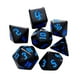 thumbnail image 1 of 7 unids/set dados digitales de varios lados D4 D6 D8 D10 D12 D20 para TRPG (azul), 1 of 9