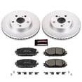 thumbnail image 2 of PowerStop Front Geomet Coated Brake Rotor and Pad Kit Fits: LEXUS TOYOTA Select Models CRK5870, 2 of 5