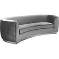 thumbnail image 3 of Home Square 2-Piece Set with Contemporary Velvet Loveseat and Sofa, 3 of 8