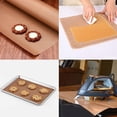thumbnail image 5 of Up to 40% off Clearance, InsCrazy Baking Sheets 4pcs High Temperature Resistants Baking Cloth Household Microwave Oven Antis Stick Oil Cloth Cake Baking Tray Baking Mat Cooking Repeatedly, 5 of 6