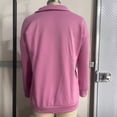 thumbnail image 4 of Yokua Women's Half Zip Cropped Pullover Quarter Zipper Hoodie Fall Winter Casual Sweatshirt Coat, 4 of 9