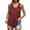 Wine, variant on adviicd Women Tank Tops Women's Basic Solid Cami Spaghetti Double Layer Crop Tank Top Light Blue,XL