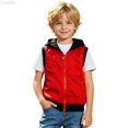 thumbnail image 2 of Liyamei Kids Zip Up Sleeveless Vest for Fall Casual Outerwear Layering Size 11-12 Years, 2 of 6