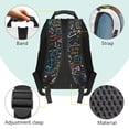 thumbnail image 4 of Pzuqiu Math Capybara Kids Backpack for School Boys 4 pcs Backpacks for Teens Backpack with Lunch Bag Pencil Case Water Bottle Holder Bookbags with Adjustable Shoulder Strap, 4 of 7