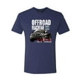 thumbnail image 2 of Wild Bobby, Ford Offroad Machine Classic Built Tough 4x4 Off Road, Cars and Trucks, Men Premium Tri Blend Tee, Vintage Navy, Medium, 2 of 4