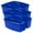 Blue, variant on Storex Large Caddy, Teal, Pack of 3