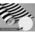 thumbnail image 6 of S4Sassy Self Adhesive Wallpaper, Black Vertical Stripes Wallpaper, Removable DIY Vinyl Wall Covering, Peel and Stick Contact Paper for Entryway Accent Wall, Easy Home Decor Solution(25"x60"), 6 of 9