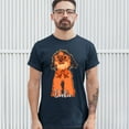 thumbnail image 3 of Tee Hunt Adorable Dorkie in Glasses T-shirt I Love My Pet Toy Dog Owner Men's Tee, Navy Blue, X-Large, 3 of 5