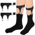 thumbnail image 1 of WAYANMens Sock Garters Mens Sock Suspenders Adjustable Non-Slip Sock Strap Suspenders for Stockings, 1 of 1
