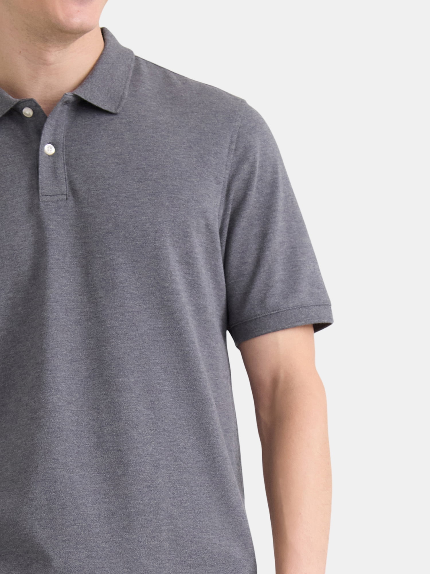 George Men’s and Big Men’s Pique Polo Shirt, Sizes S-3XL