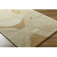 thumbnail image 3 of Hauteloom Yaxha Wool Living Room, Bedroom Area Rug - Contemporary - Warm Gray, Tan, Camel - 5' x 8', 3 of 7