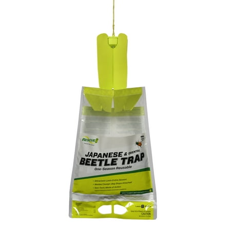 RESCUE! Outdoor Hanging Japanese and Oriental Beetle Trap, 1 Pack