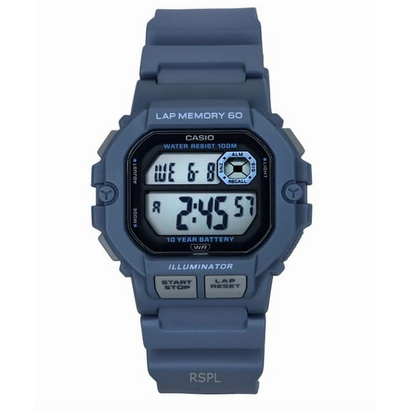 Casio Standard Digital Resin Strap Quartz WS-1400H-2AV 100M Men's Watch