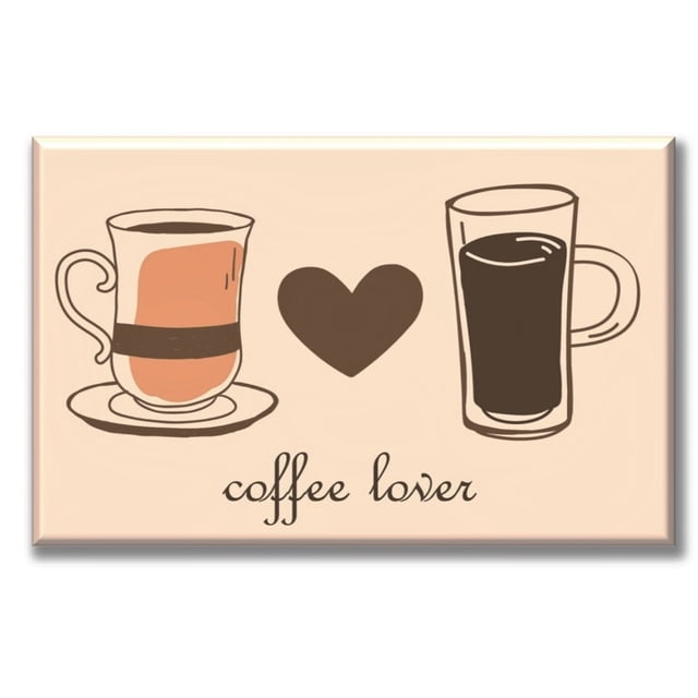 Cuadro Canva listo para Colgar Pixtreats tipo galería Coffee Lover 50X75 cm