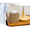 thumbnail image 2 of LQCrafK Tissue Box Square Tissue Holder Seagrass Tissue Box Cover Woven Tissue Box Holder Decorative Tissue Cover for Bathroom Tissue Box Cover Cube for Home Office Table Counter, 2 of 7