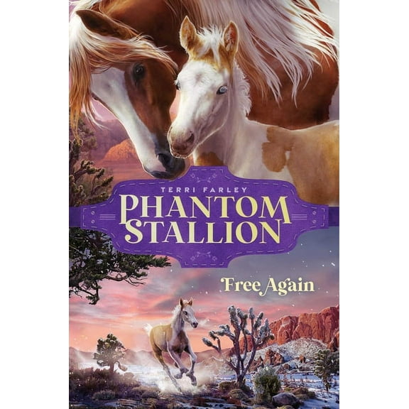 Phantom Stallion Free Again, Book 5, (Paperback)