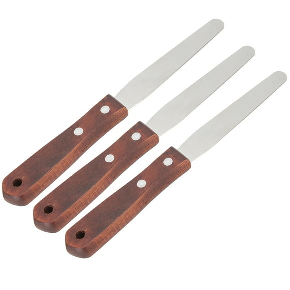 Depilation Applicator,3pcs Waxing Sticks Stainless Hair Removal Waxing Spatulas Waxing Sticks Solid Performance