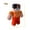 Orange print square man, variant on Milo and Chip Plush Toys Game Merchandise